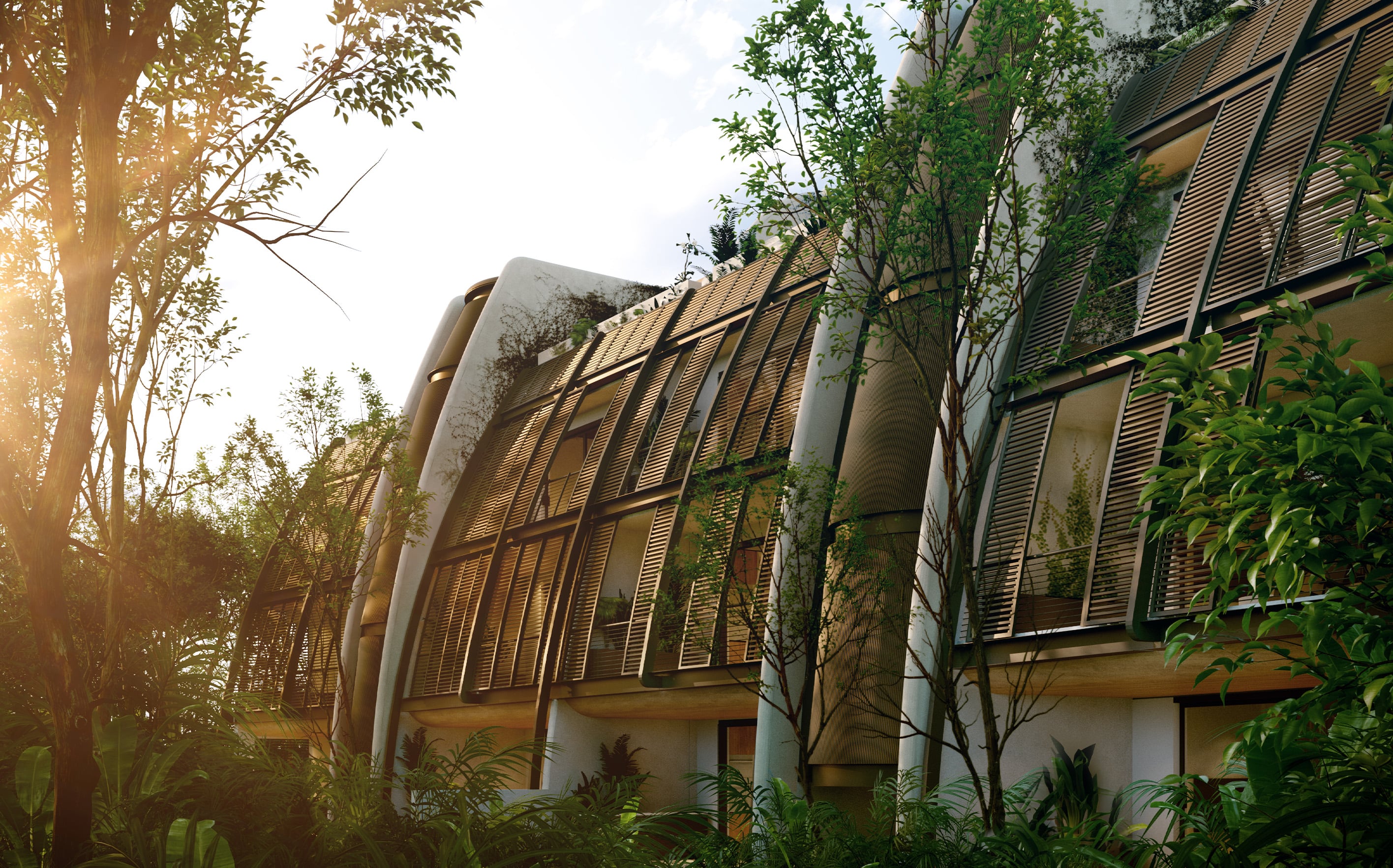 Development view at Faena Tulum